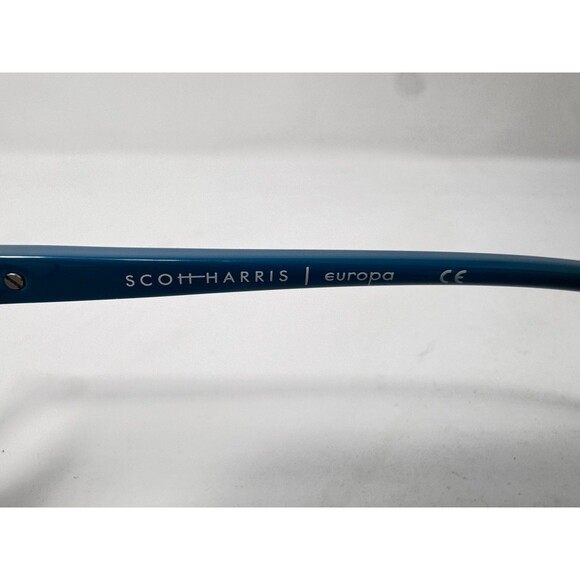 Scott Harris SH-736 Eyeglass Frames Only 50-17-138 Teal C3 Authentic